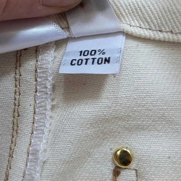 Salvage Cloth Double Zipper High Rise Wide Leg Jeans NYC Sustainable Streetwear - Picture 4 of 12